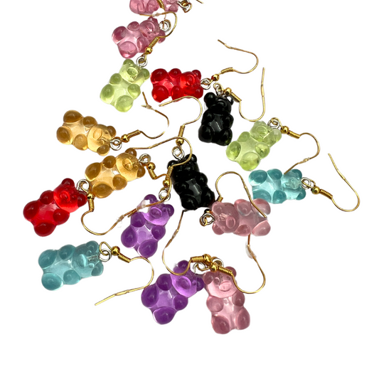 Gummy bear øredobber